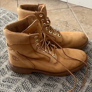 Timberland Tan Leather Boots